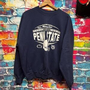 Vintage Penn State Crewneck Sweatshirt Orange Bowl